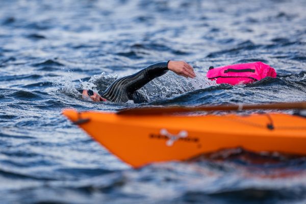 Close support from sea kayak