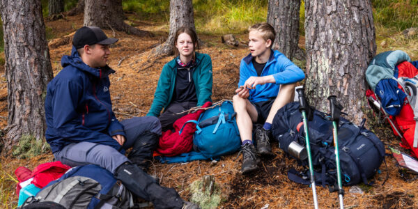 DofE Group on expedition